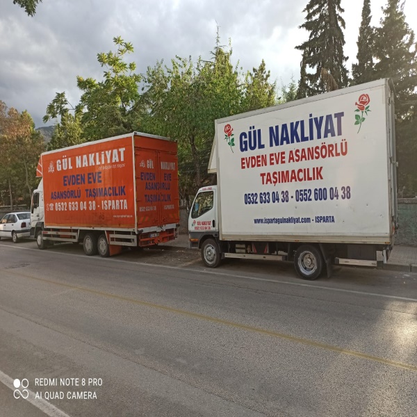 Işıkkent Mahallesi Evden Eve Nakliyat — Gül Nakliyat Isparta taşımacılık görseli